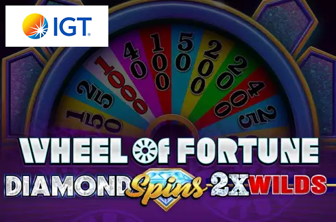 Wheel of Fortune Diamond Spins 2x Wilds